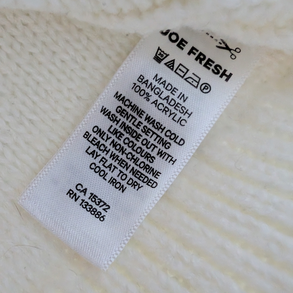 Joe Fresh Cable Knit Sweater - Picture 4 of 4